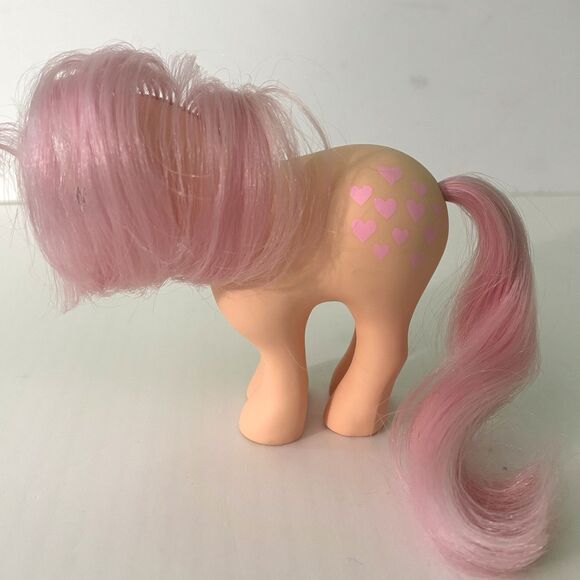 My Little Pony MLP G1 Peachy Horse Toy 1982 Hong Kong Hasbro Vintage 80s Bait - Picture 3 of 9
